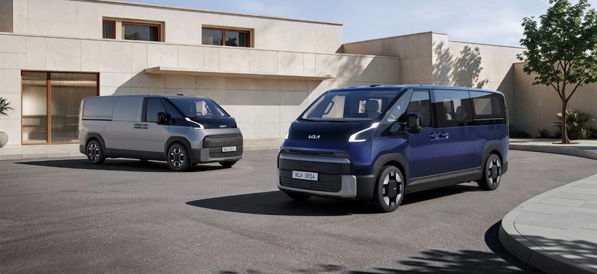 Kia PV7 mieri nad PV5. Väčšia elektrická dodávka odvezie tri europalety