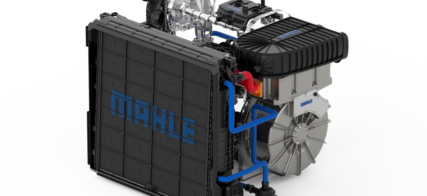 Predlžovač dojazdu Mahle: Elektrickým kamiónom pomôže spaľovací motor