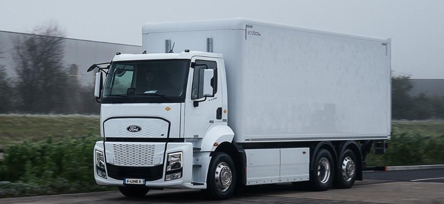 Ford F-Line E: Elektrický nákladiak má až 530 koní a dojazd do 300 km