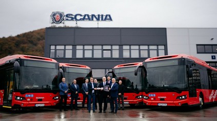 ZVOLENU DODALA SCANIA NOVÉ AUTOBUSY