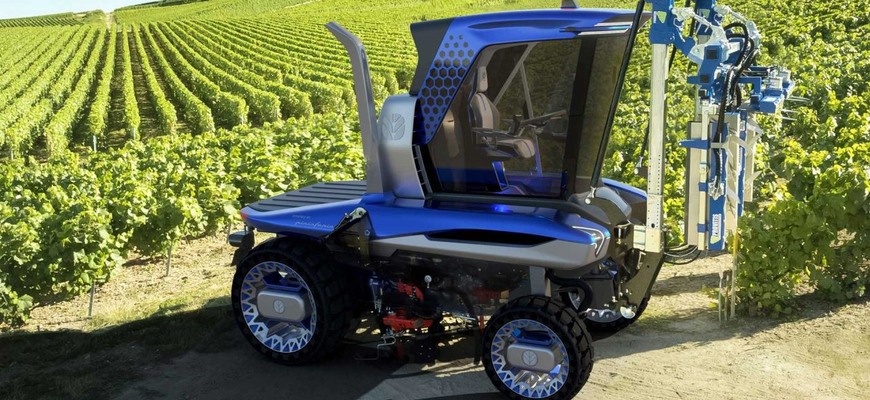 New Holland Straddle štúdia Pininfarina robí zo všetkých traktorov zastaralé stroje