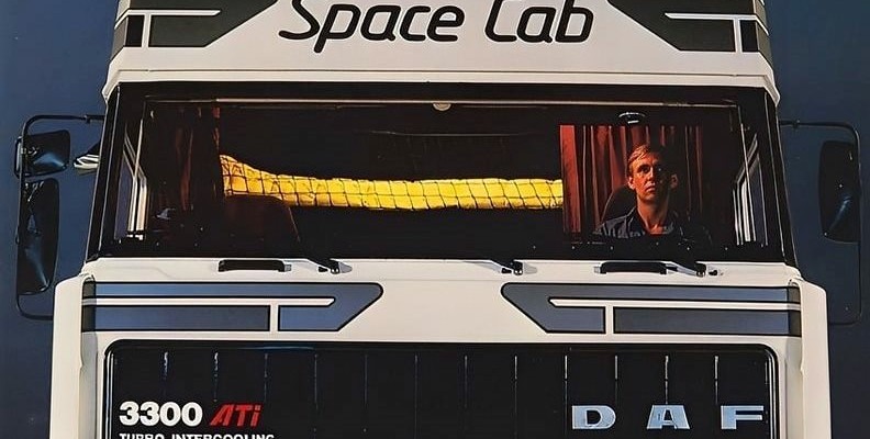 Vysoká kabína Space Cab posunula DAF do úplne inej ligy. Pohodlne v nej vedeli žiť aj dvaja šoféri