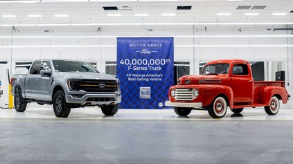 FORD F-SERIES DOSIAHOL VÝZNAMNÝ MÍĽNIK, VÝROBA PREKROČILA 40 MILIÓNOV