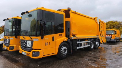 OLO MÁ DVOJKOMOROVÉ SMETIARSKE AUTÁ. DOKÁŽU VOZIŤ DVA DRUHY ODPADU NARAZ