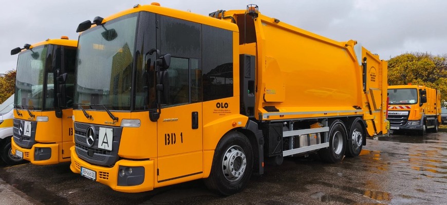OLO má dvojkomorové smetiarske autá. Dokážu voziť dva druhy odpadu naraz