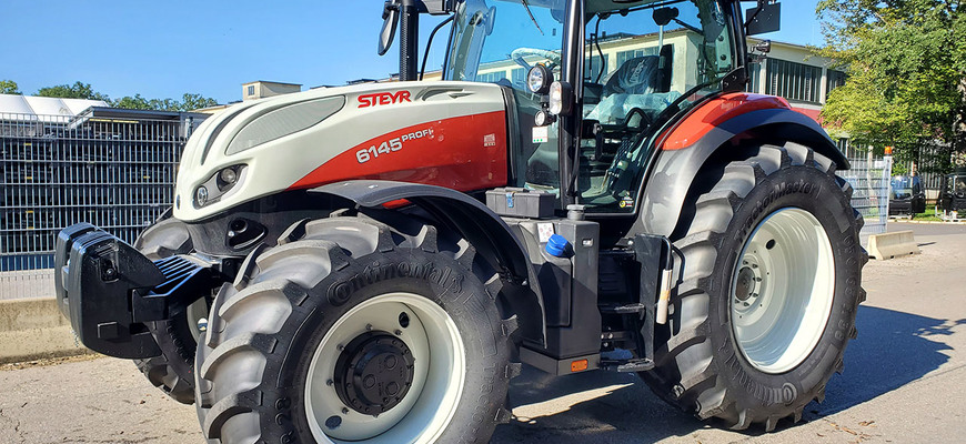 Continental bude dodávať poľnohospodárske pneumatiky pre traktory značky Steyr