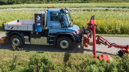 MERCEDES-BENZ PREDSTAVIL UNIMOG NA VODÍKOVÝ POHON. PRIAME SPAĽOVANIE VODÍKA MÁ VRAJ BUDÚCNOSŤ