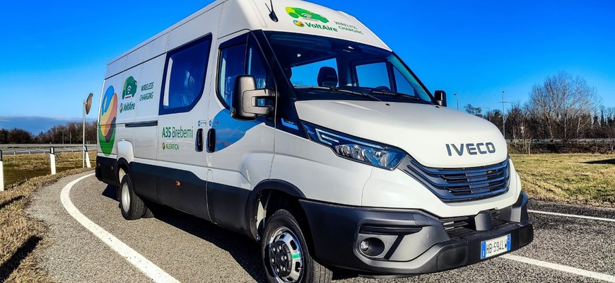 Iveco eDaily bude mať integrované bezdrôtové nabíjanie počas jazdy