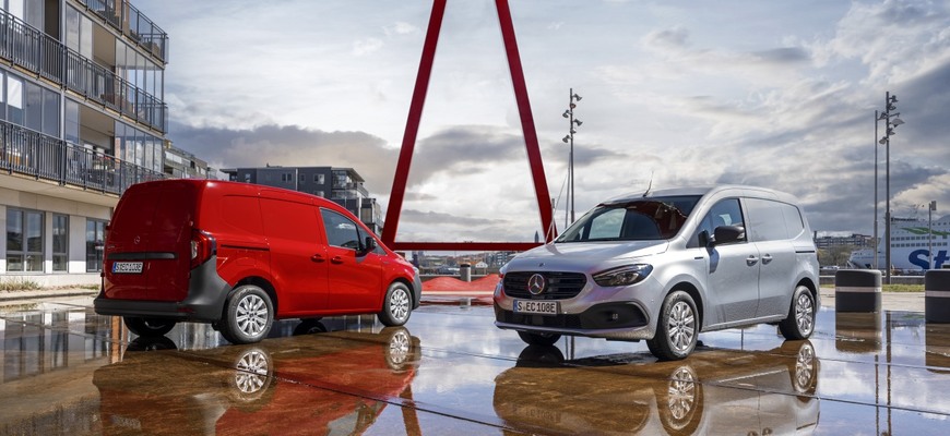 Mercedes-Benz eCitan pre dodávateľskú a servisnú prepravu v mestách