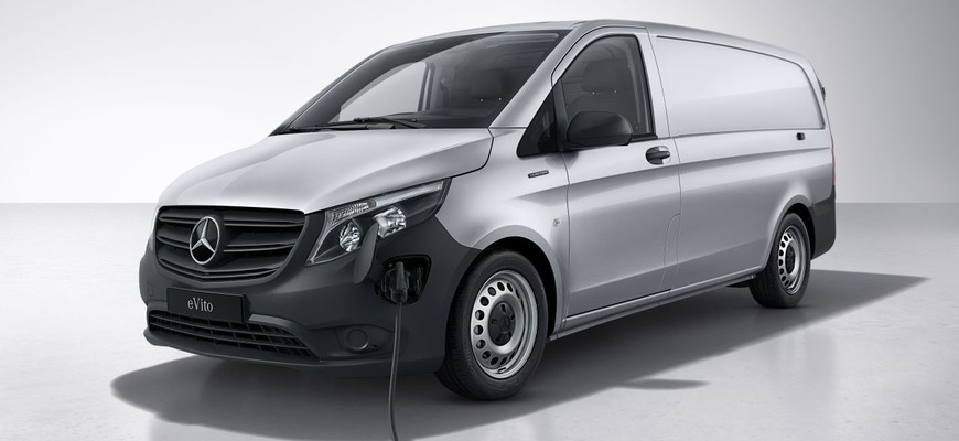 Mercedes citeľne vylepšil elektrickú dodávku eVito Panel Van, jej dojazd sa zdvojnásobil