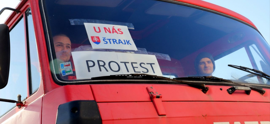 Redakcia TOPSPEED.sk podporuje štrajk autodopravcov