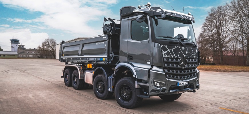 Mercedes-Benz predstavil Arocs Extent. K tomuto autu sa nedostane každý