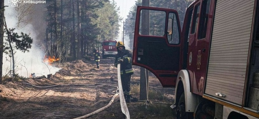 AKTUÁLNE: Požiar pri Černobyle: hasiči bojujú nielen s ohňom, ale aj s mínami a radiáciou