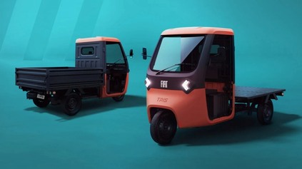 Úžitková trojkolka sa vracia na scénu. Fiat Tris jazdí na elektriku a odvezie viac ako sám váži