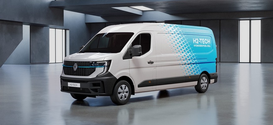 Vodíkový Renault Master H2-Tech je za dverami. Sľubuje dojazd 700 km a plnú nádrž za 5 minút
