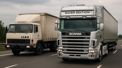 Štvorková Scania má 30 rokov. Na slovenských cestách pôsobila ako vesmírna loď
