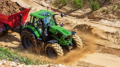 Traktor DEUTZ-FAHR radu 8 je fakticky vrchol produkcie zelenej značky