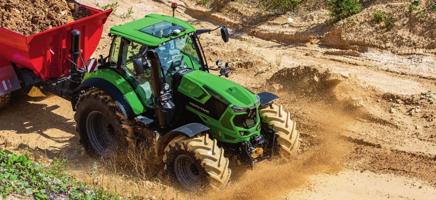 Traktor DEUTZ-FAHR radu 8 je fakticky vrchol produkcie zelenej značky