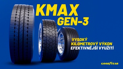 GOODYEAR KMAX GEN-3: PREPRAVCOM MÔŽU UŠETRIŤ TISÍCKY EUR ROČNE