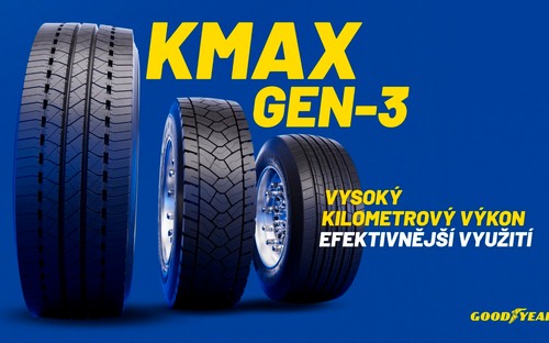 Goodyear KMAX GEN-3: Prepravcom môžu ušetriť tisícky EUR ročne