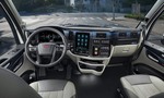 Elektrický Peterbilt 579 EV vo vnútri pôsobí ako osobné auto. Rovnako rýchlo sa aj nabíja