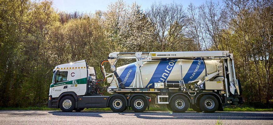 Ukazuje elektrický domiešavač Scania budúcnosť prepravy betónu?