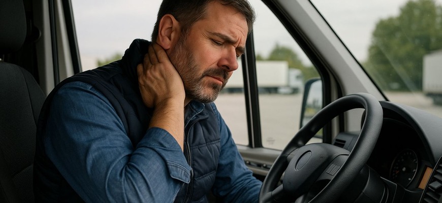 Bolesti chrbta a krku: Ako tomu profesionálni vodiči predchádzajú?