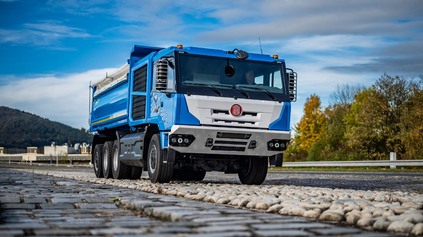 VODÍKOVÁ TATRA FORCE E-DRIVE ZAČALA TESTOVANIE V KAMEŇOLOME. JE CITLIVÁ NA ČISTÝ VZDUCH