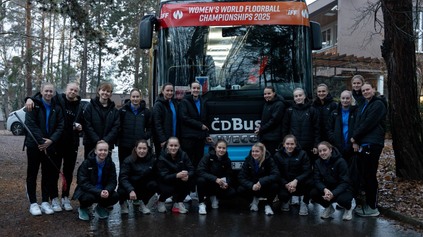 IVECO EVADYS BUDE VOZIŤ ČESKÚ FLORBALOVÚ REPREZENTÁCIU NA MS ŽIEN 2025