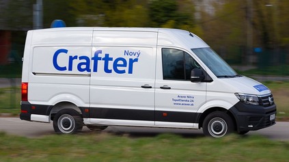 TEST VOLKSWAGEN CRAFTER 2.0 TDI 140 K: STRIEDMY OBOR