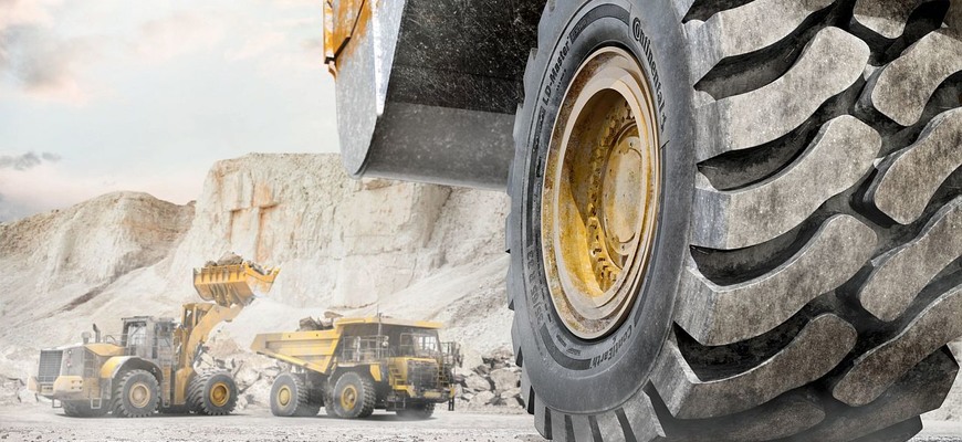 Continental uvádza novú pneumatiku pre stavby a kameňolomy LD-Master
