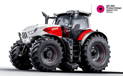 STEYR Cervus CVT: 435 k, CVT prevodovka a ocenenie BIG SEE