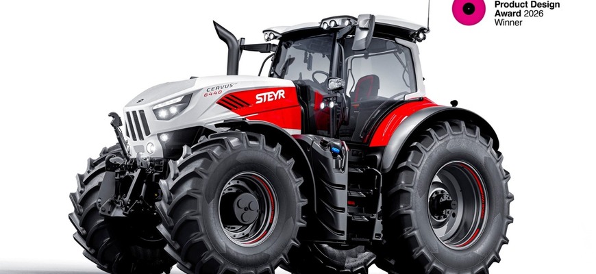 STEYR Cervus CVT: 435 k, CVT prevodovka a ocenenie BIG SEE