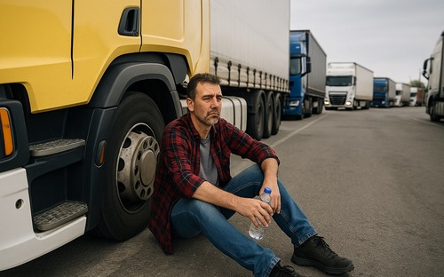 Prečo je práca kamionistu nedocenená a frustrujúca?