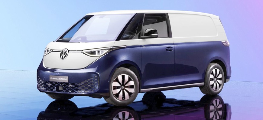 VW ID.Buzz Cargo je nový elektrický duchovný nástupca prvého Volkswagenu T1 Transporter
