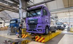 Elektrické ťahače vyrábajú na rovnakej linke ako naftové verzie.MAN odštartoval ich sériovú výrobu