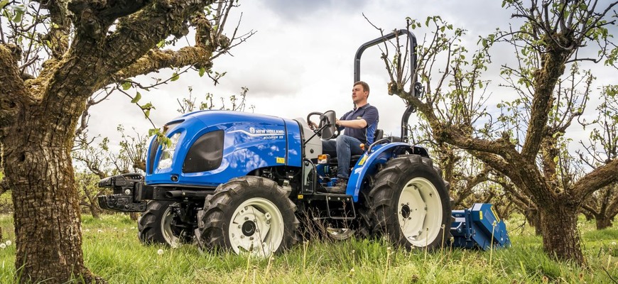 New Holland zmodernizoval kompaktné traktory Boomer. Majú vyšší výkon a plnia Stage V
