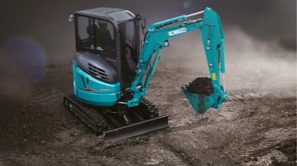 PRÉMIOVÉ MINI-RÝPADLÁ NOVEJ GENERÁCIE - KOBELCO SK26SR-7 A SK28SR-7