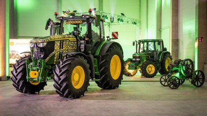 VÝROBA TRAKTORA IM DNES TRVÁ LEN 4,2 MIN. NEMECKÝ ZÁVOD JOHN DEERE MÁ DÔVOD NA OSLAVU