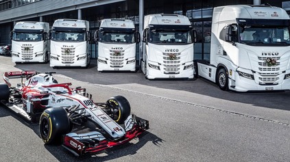 FLOTILU PRETEKÁRSKEHO TÍMU ALFA ROMEO RACING OBNOVILO PÄŤ NOVÝCH ŤAHAČOV IVECO S-WAY