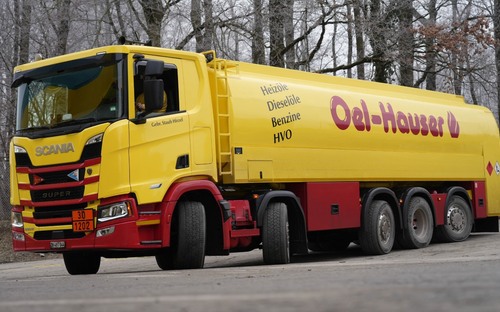 Päťnápravová Scania má len jednu hnaciu nápravu