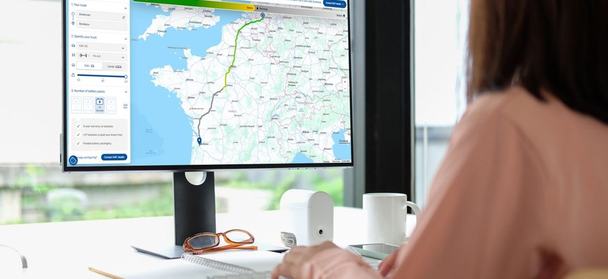 Interaktívny simulátor trás dopravcom ukáže, či zvládnu prejsť na elektrické nákladné vozidlá