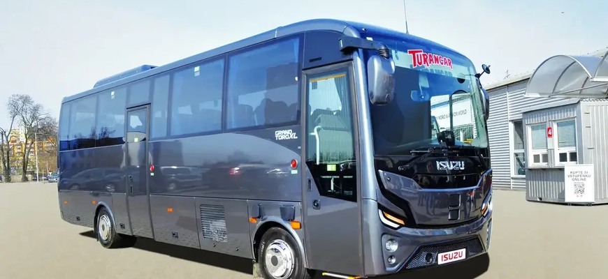 Isuzu Grand Toro XL: Midibus s kapacitou menšieho autokaru prichádza do Európy