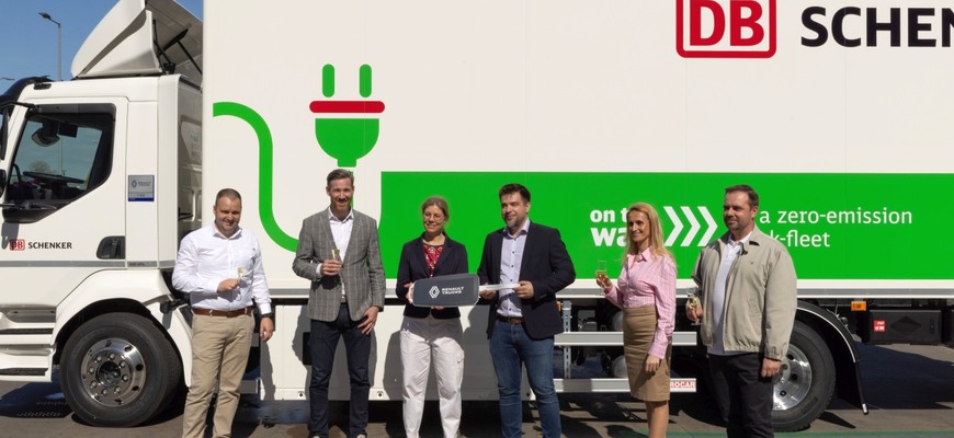 Ďalšie plne elektrické nákladné vozidlo v radoch DB Schenker