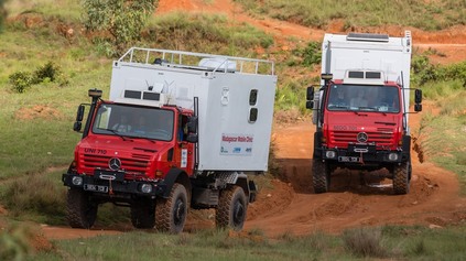 MOBILNÁ KLINIKA DOKÁŽE POMÔCŤ AJ V EÚ. NEMOCNIČNÝ MERCEDES-BENZ UNIMOG ZATIAĽ POMÁHA V AFRIKE
