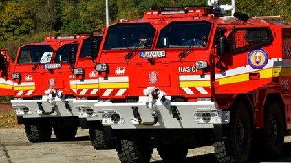 NOVÉ HASIČSKÉ ŠPECIÁLY TATRA TITAN MIERIA DO TROCH SLOVENSKÝCH MIEST. VŠETKY MAJÚ ZVÝŠENÚ ODOLNOSŤ