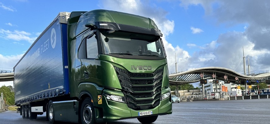 IVECO S-Way CNG prekonalo hranicu 1 000 km na jedno tankovanie