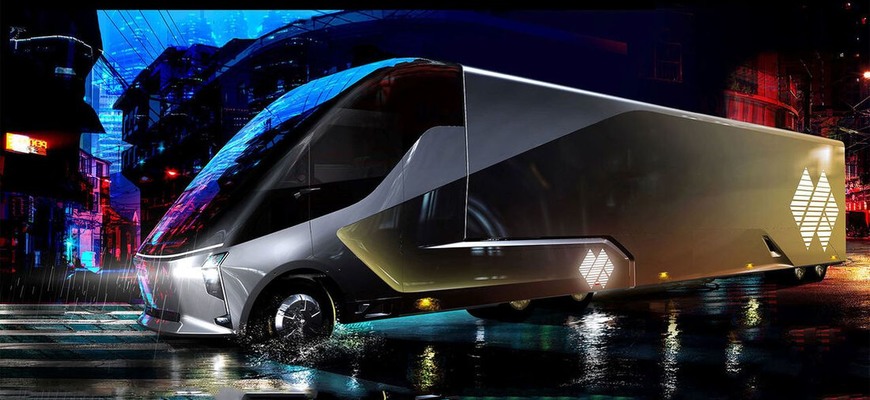 DeepWay je nový autonómny ťahač s dizajnom Pininfariny od čínskej protiváhy Googlu