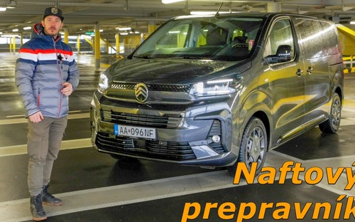 Test Citroën SpaceTourer BlueHDi 180 - skupinový prepravník