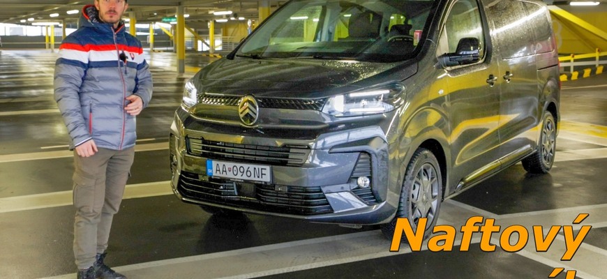 Test Citroën SpaceTourer BlueHDi 180 - skupinový prepravník